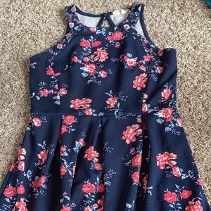 floral skater dress